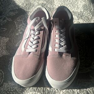 Van’s women’s platform sneakers US size 6.5